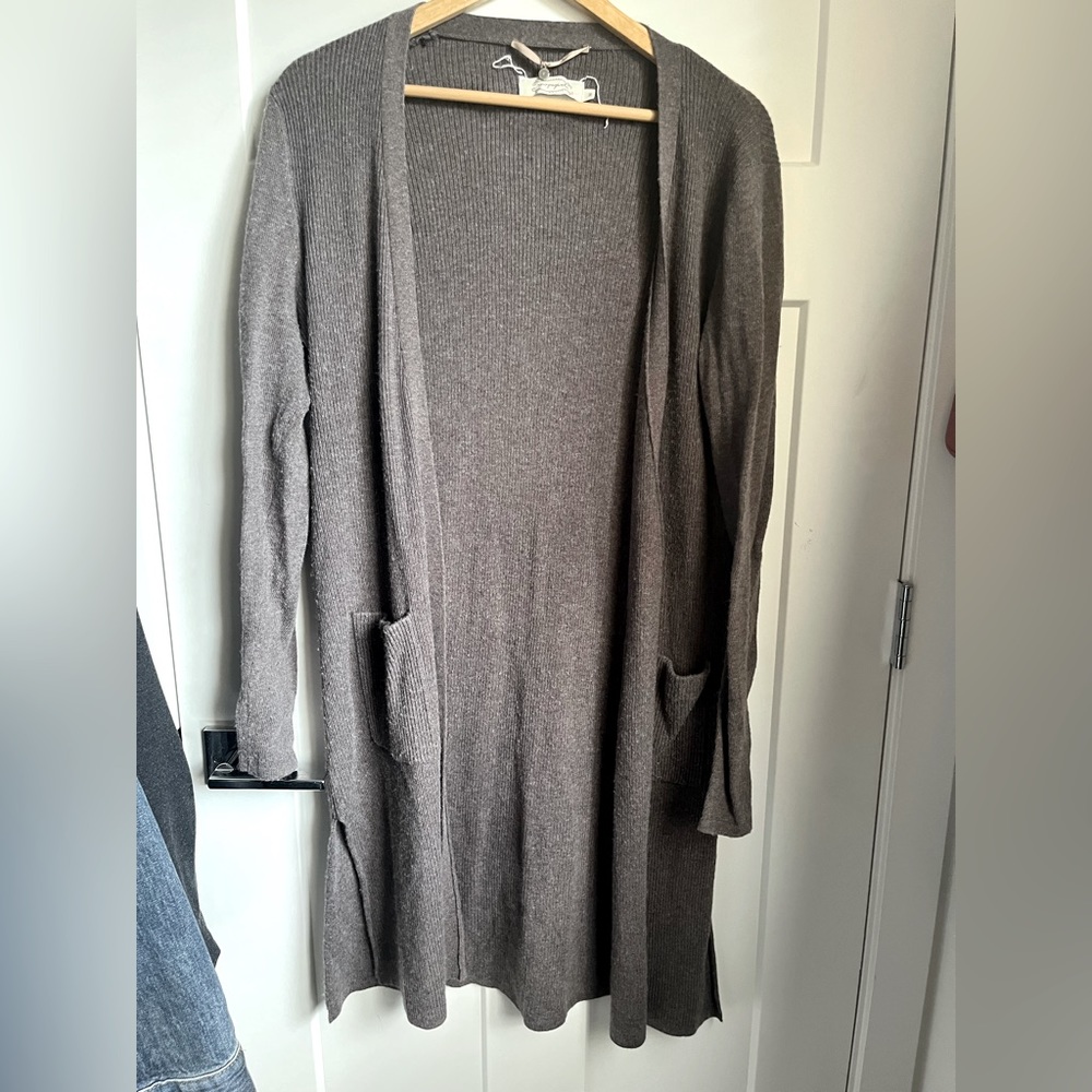 Propaganda Long Cardigan